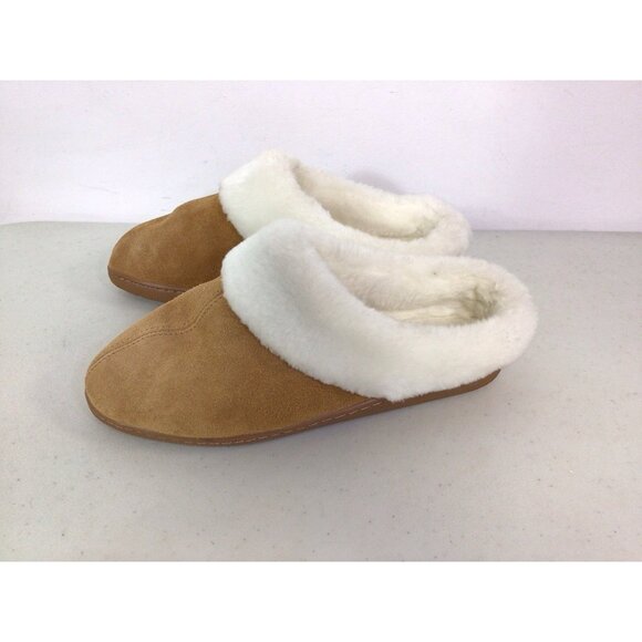 Minnetonka Suede Slippers Moccasins Womens 7/8 - Picture 6 of 6